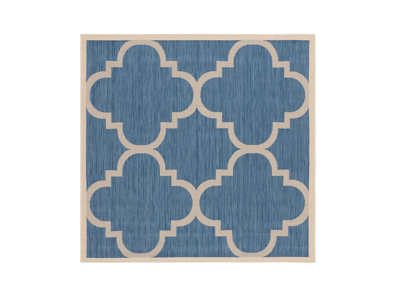 Tapis Bleu/Neutre 160 X 160 cm - Jojo