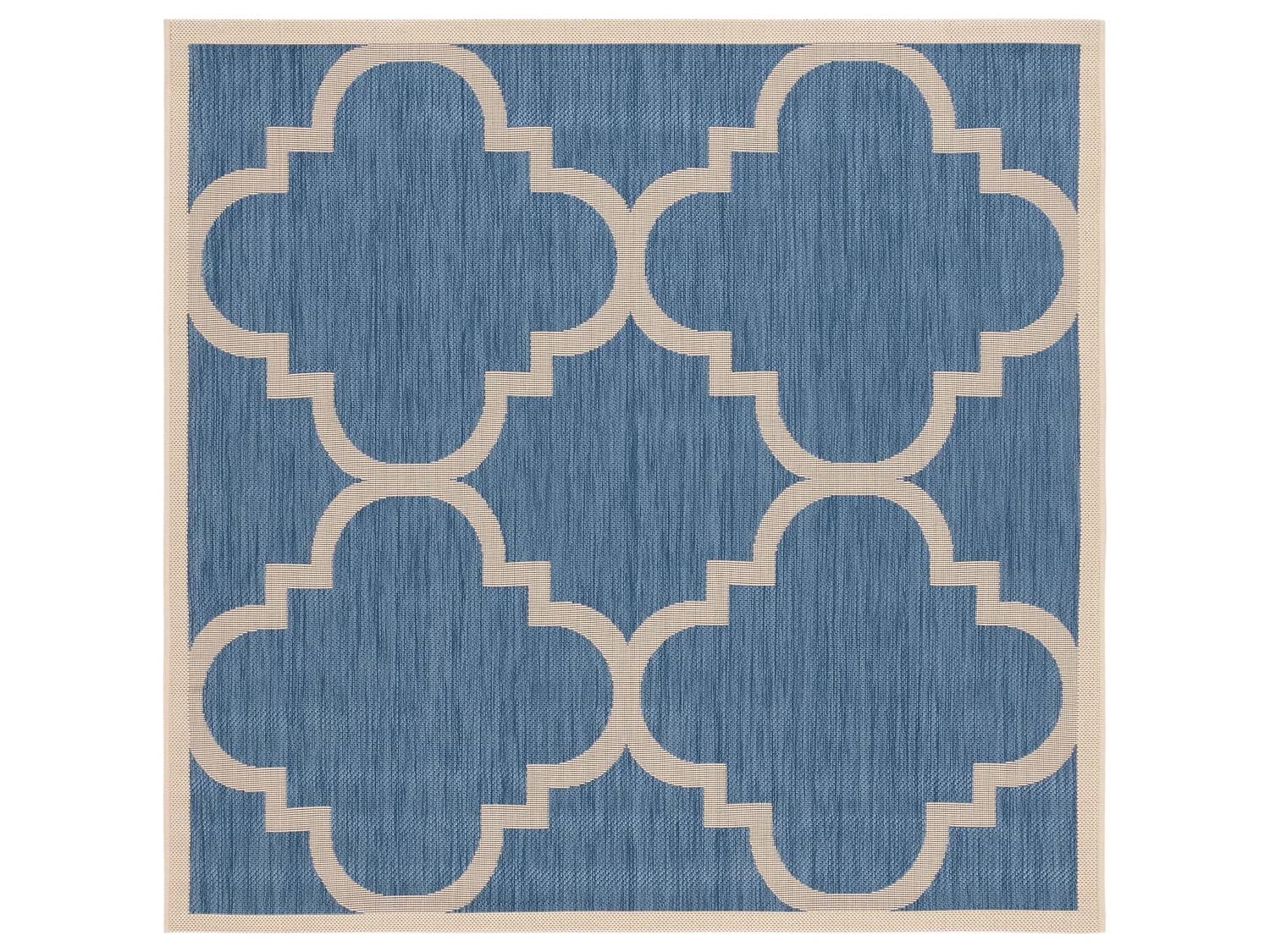 Tapis Bleu/Neutre 160 X 160 cm - Jojo