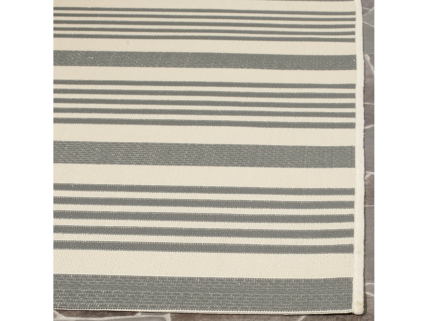 Tapis Gris/Neutre 160 X 160 cm - Gemma