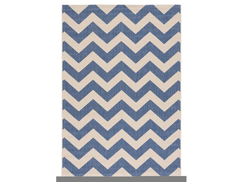 Tapis Bleu & Beige 201 X 290 cm - Chelsea