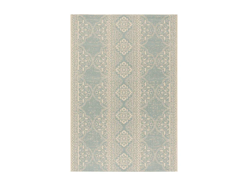 Tapis Bleu/Neutre 122 X 183 cm - Borano