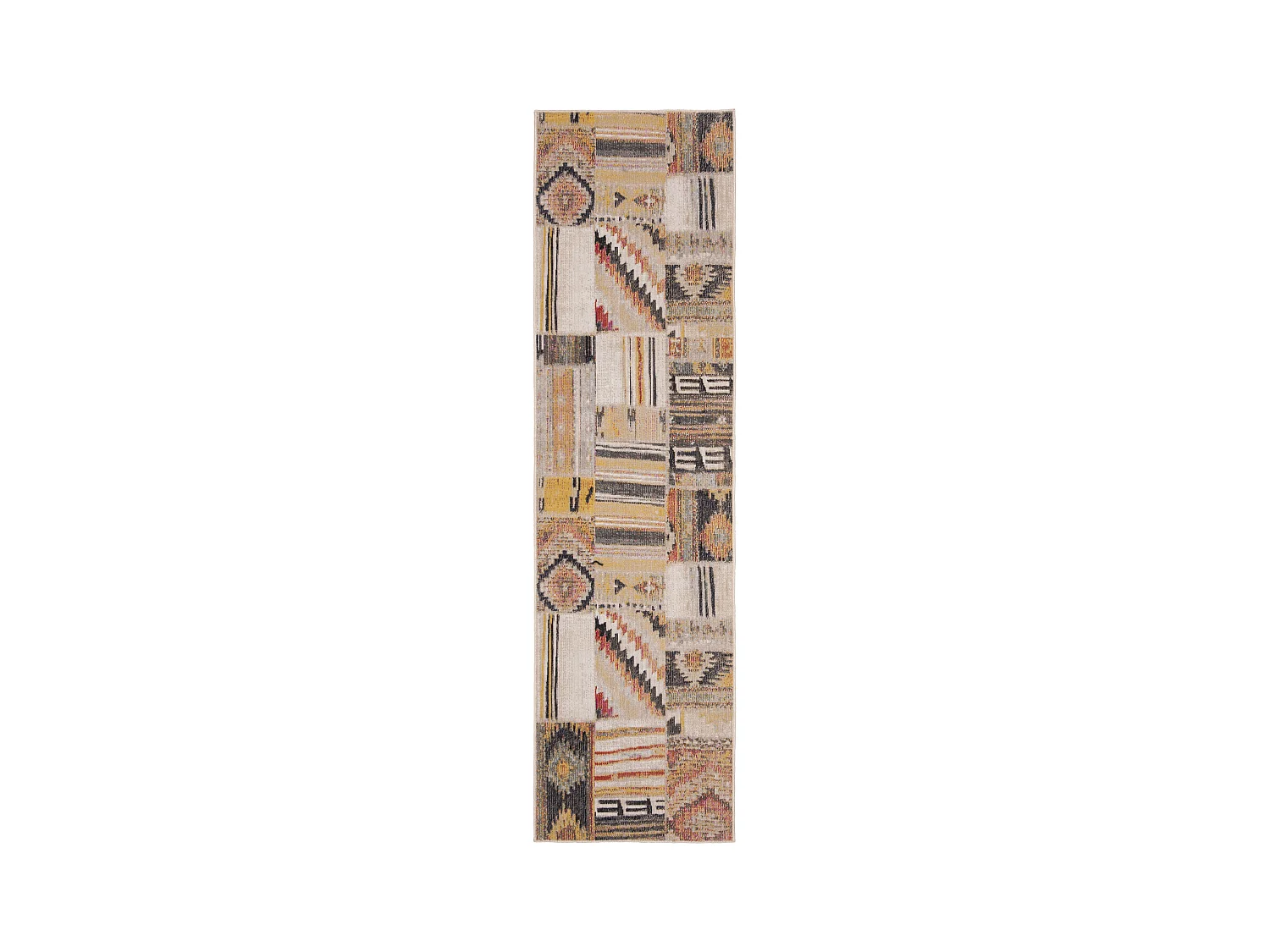 Tapis Neutre/Multicolore 69 X 244 cm - Leighton