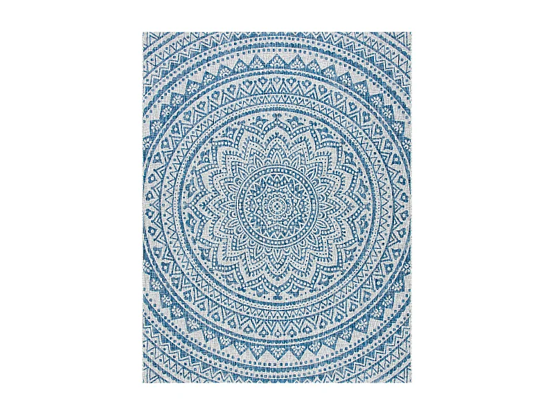 Tapis Gris/Bleu 244 X 335 cm - Kalene