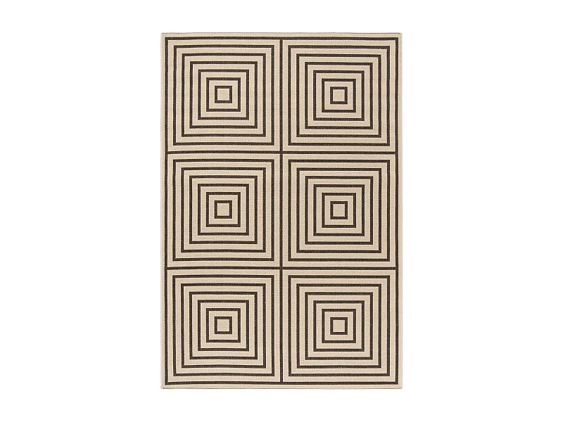 Tapis Neutre/Marron 122 X 183 cm - Ravello