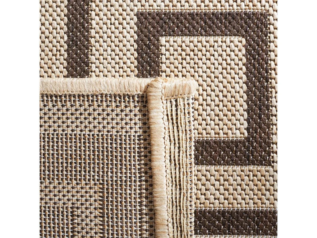 Tapis Neutre/Marron 122 X 183 cm - Ravello