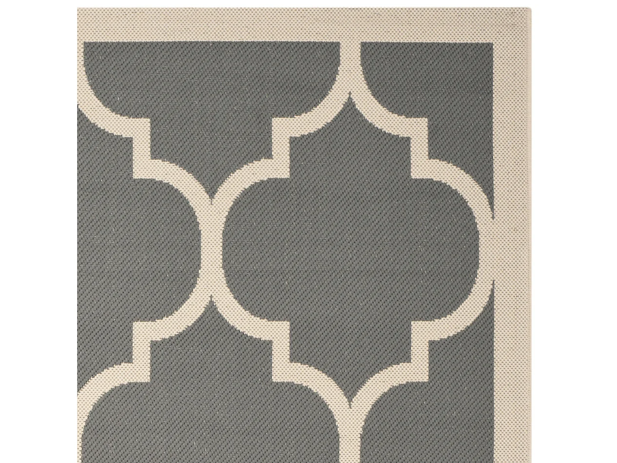 Tapis Anthracite/Beige 201 x 290 cm - Arista