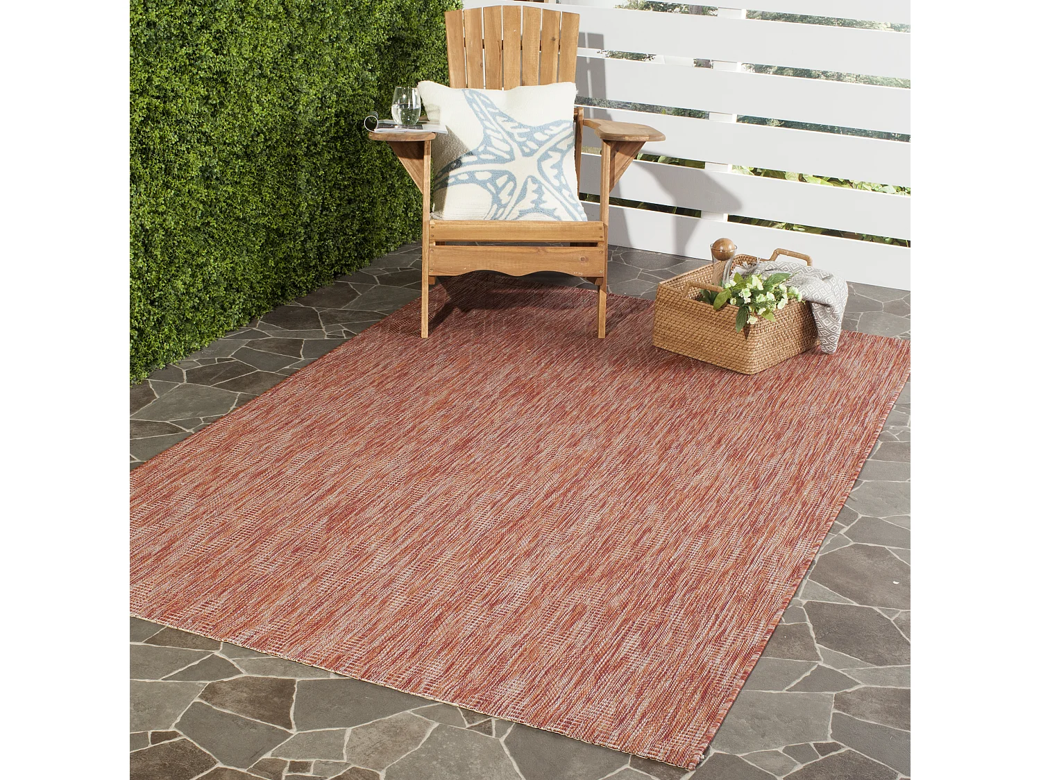 Tapis Rouge/Rouge 160 X 231 cm - Clementine
