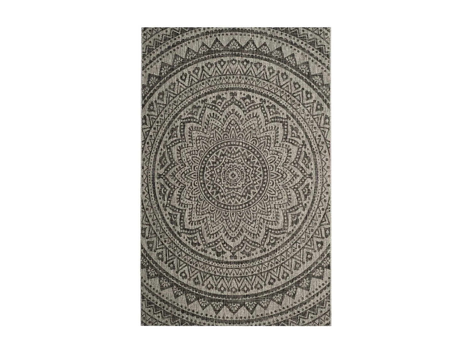 Tapis Gris/Noir 160 X 231 cm - Kalene