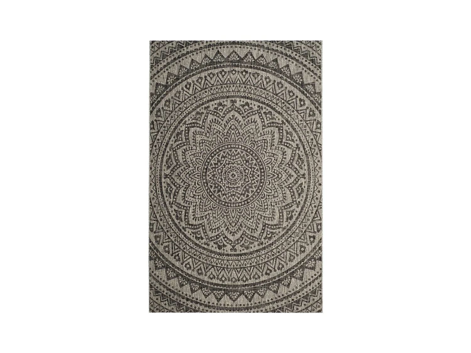 Tapis Gris/Noir 160 X 231 cm - Kalene