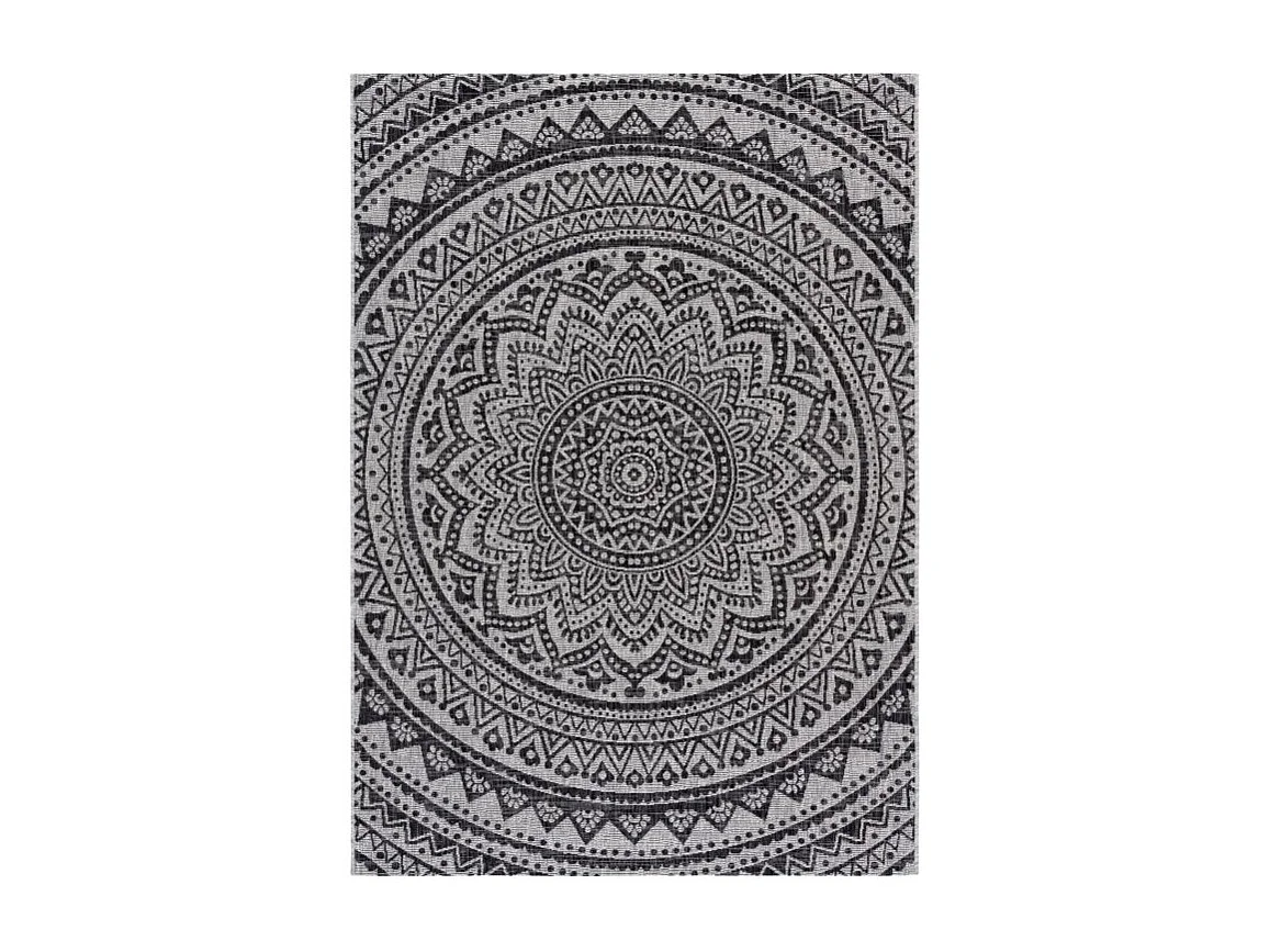 Tapis Gris/Noir 160 X 231 cm - Kalene