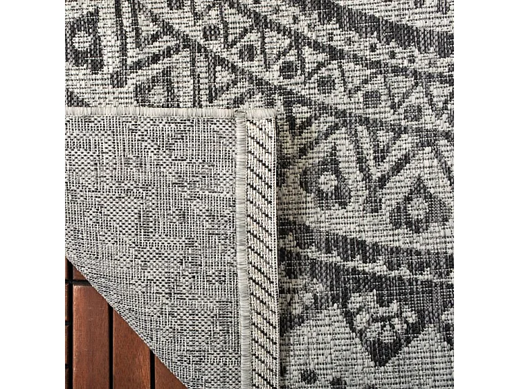Tapis Gris/Noir 160 X 231 cm - Kalene