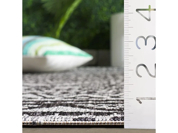 Tapis Gris/Noir 160 X 231 cm - Kalene