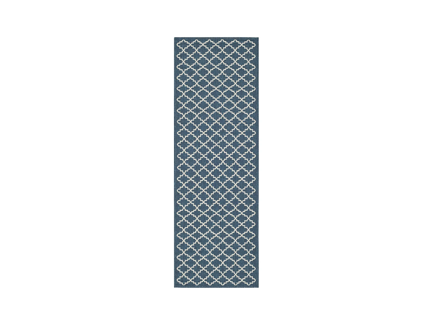 Tapis Bleu Marine/Neutre 69 X 244 cm - Zinnia