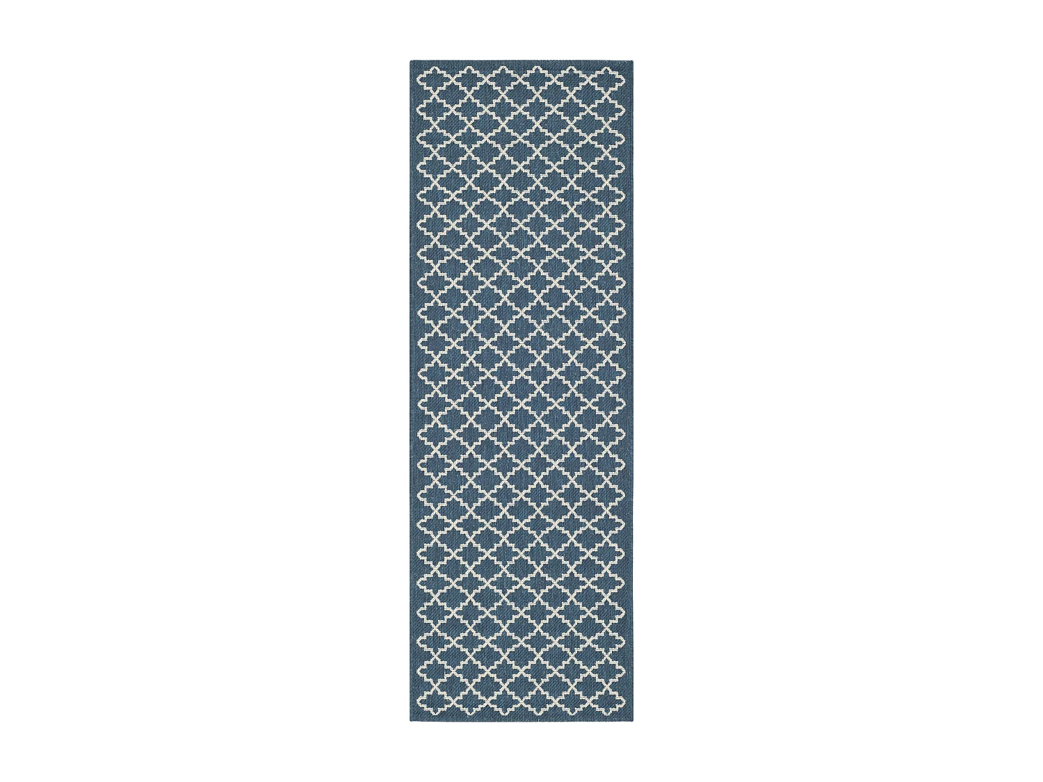 Tapis Bleu Marine/Neutre 69 X 244 cm - Zinnia