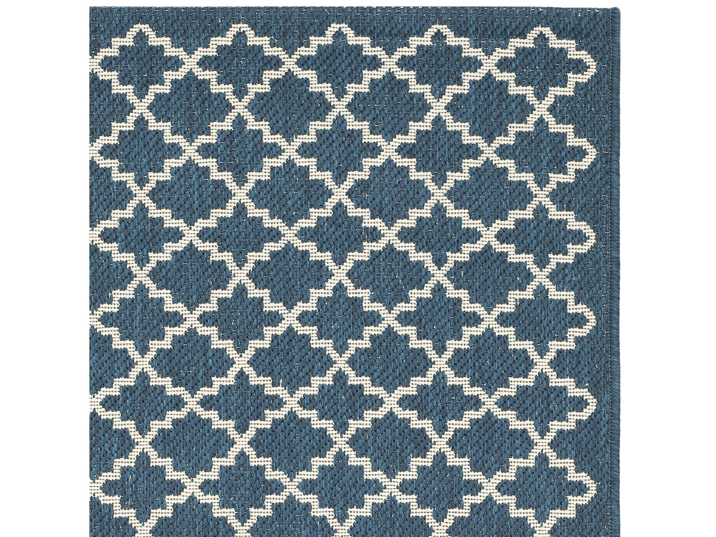 Tapis Bleu Marine/Neutre 69 X 244 cm - Zinnia