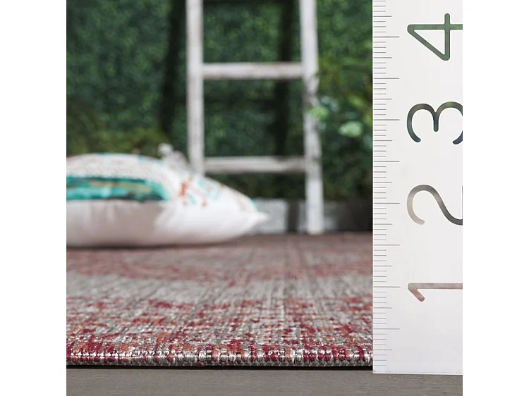 Tapis Neutre/Orange 79 X 152 cm - Amira