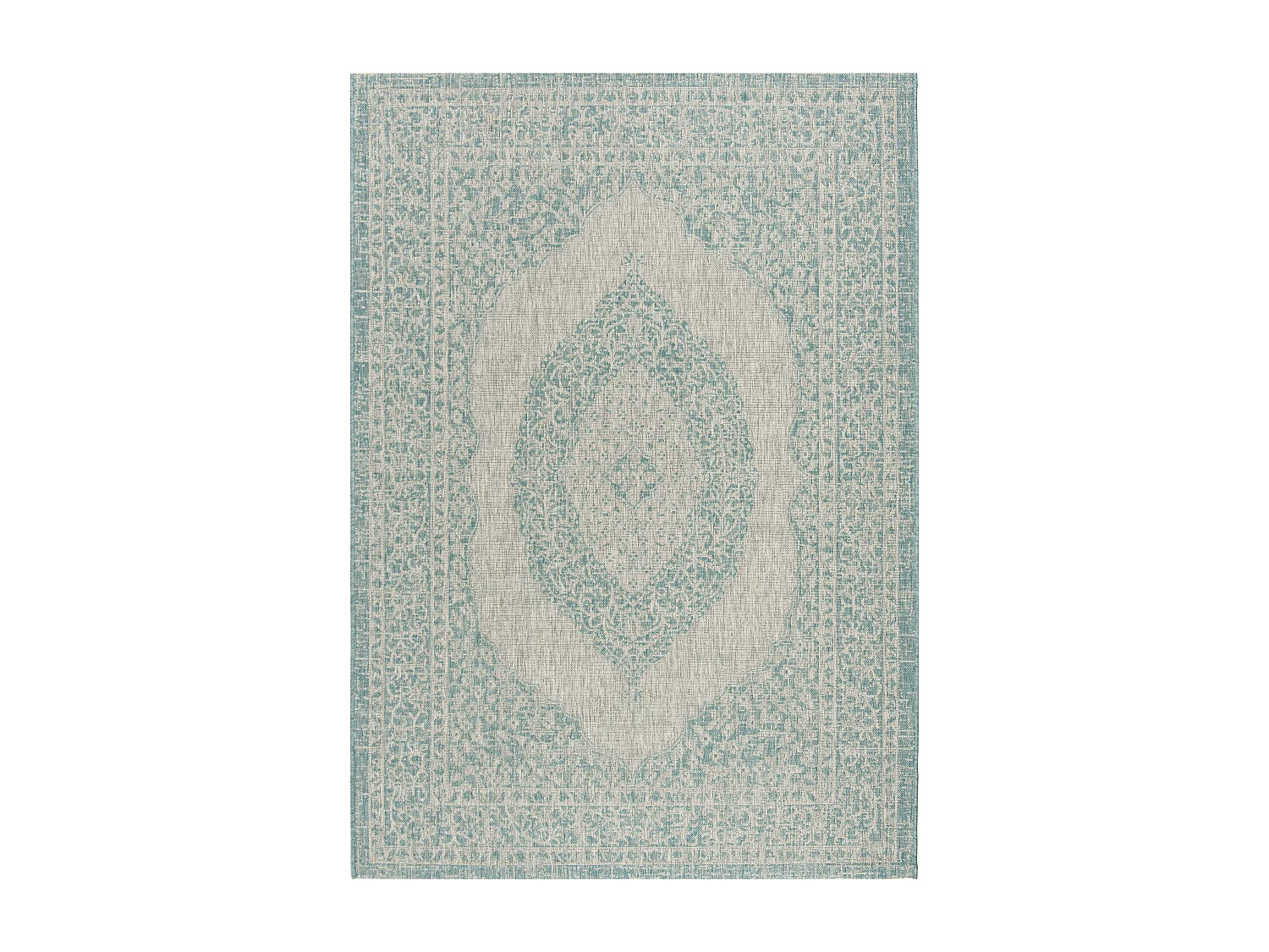 Tapis Gris/Bleu 160 X 231 cm - Amira