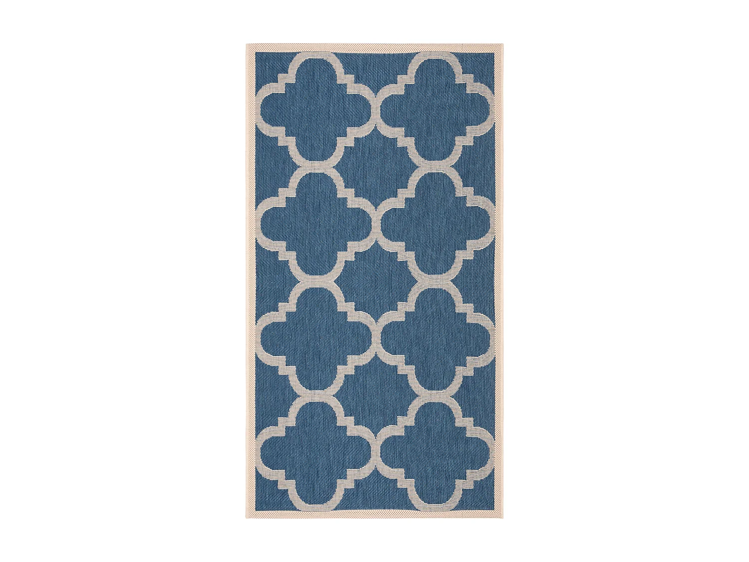 Tapis Bleu/Neutre 79 X 152 cm - Jojo