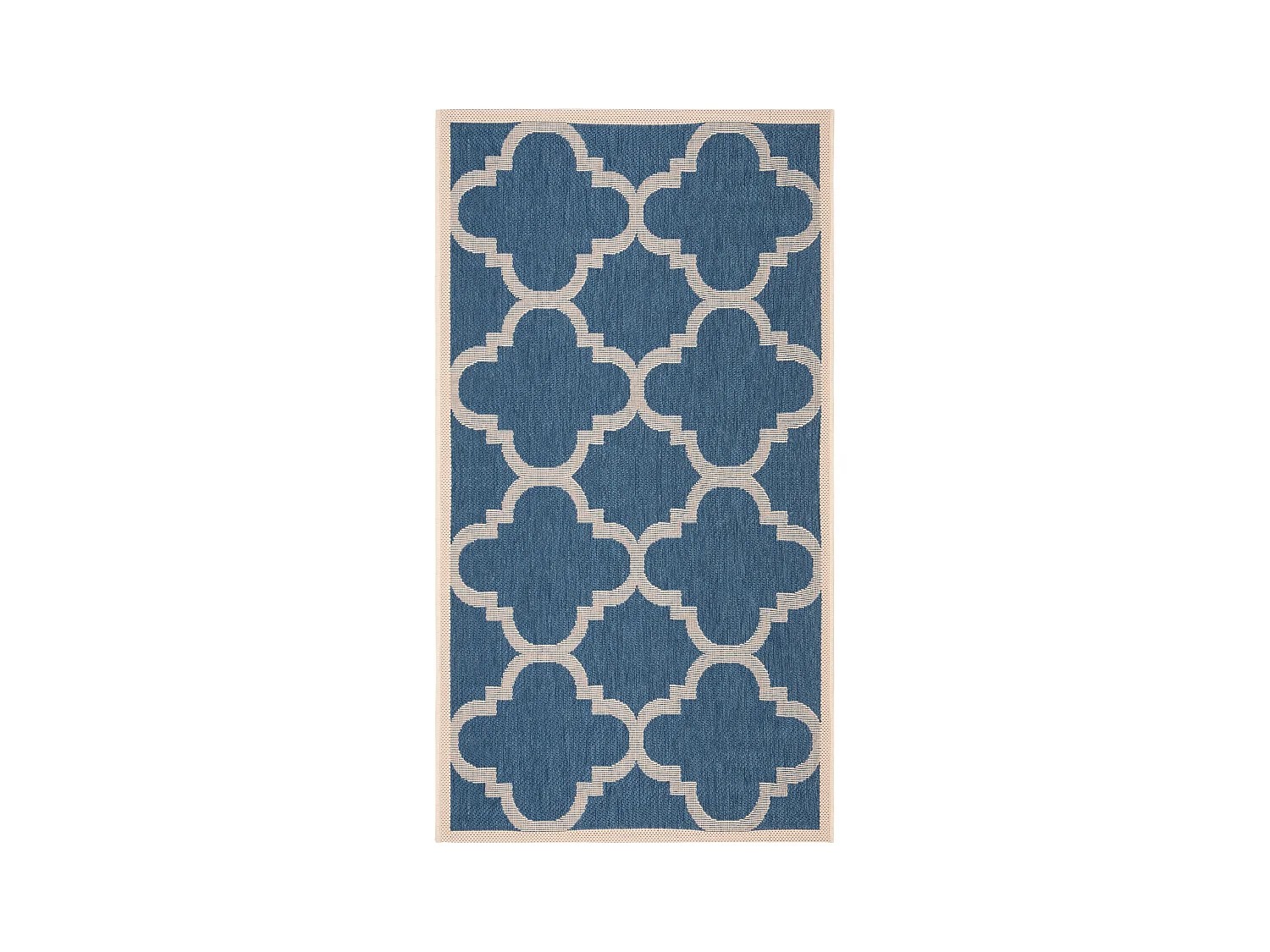 Tapis Bleu/Neutre 79 X 152 cm - Jojo