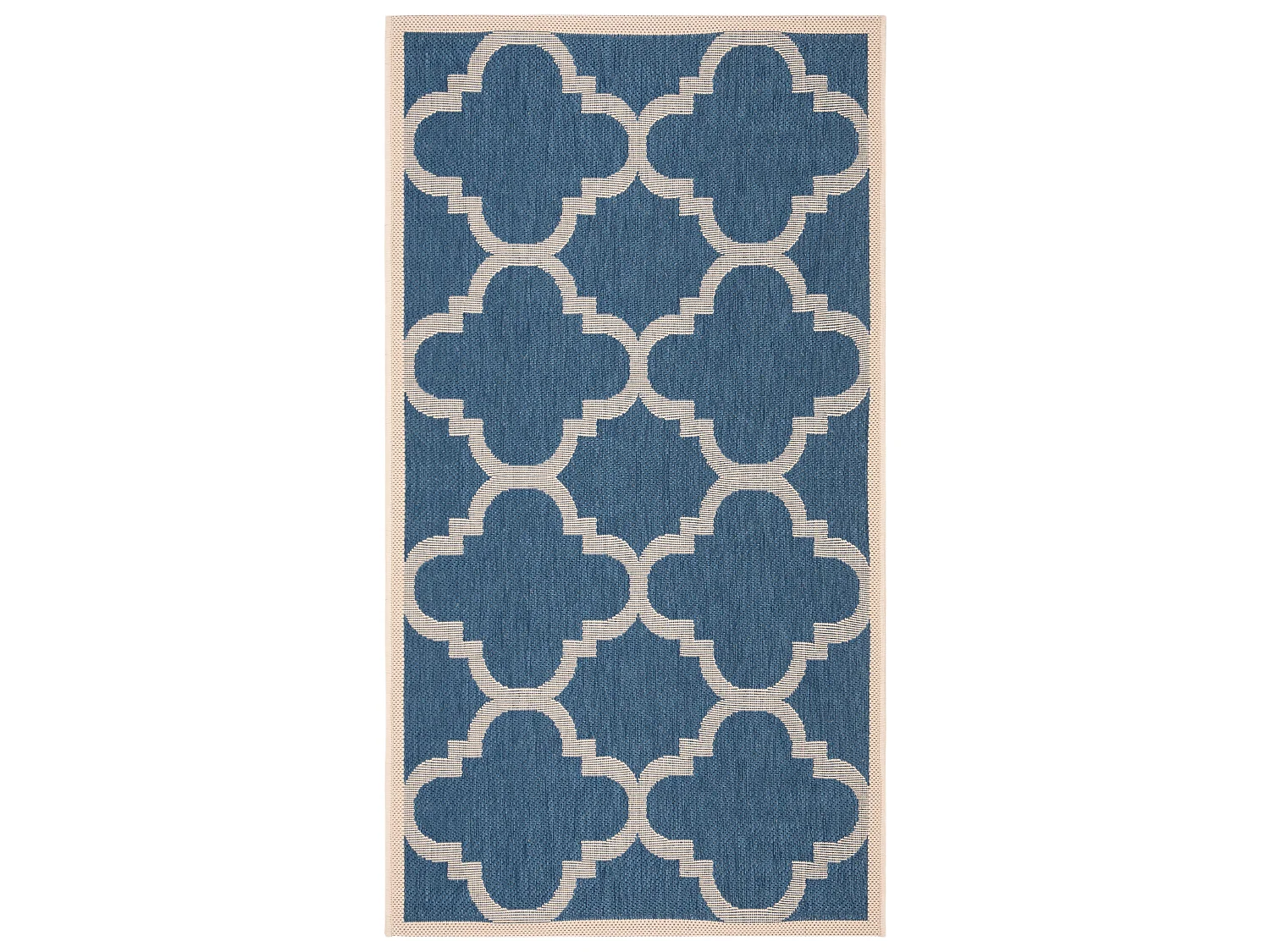 Tapis Bleu/Neutre 79 X 152 cm - Jojo
