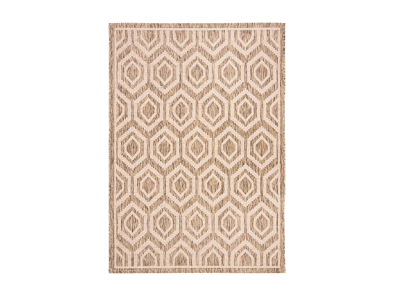 Tapis Marron/Neutre 160 X 231 cm - Zariah