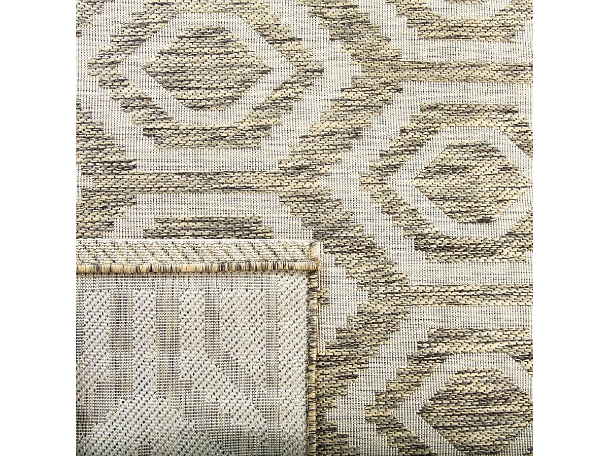 Tapis Marron/Neutre 160 X 231 cm - Zariah