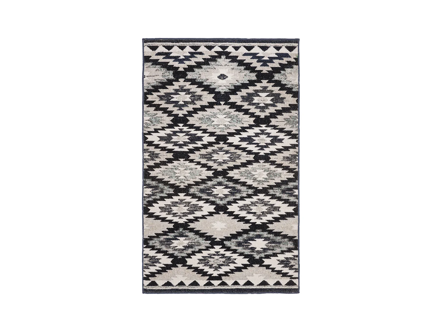 Tapis Gris/Noir 91 X 152 cm - Lailee