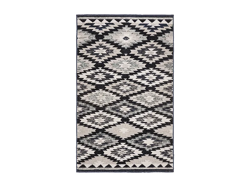 Tapis Gris/Noir 91 X 152 cm - Lailee