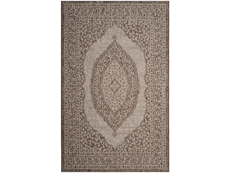Tapis Neutre/Marron 79 X 152 cm - Amira