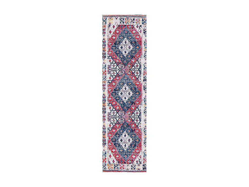 Tapis Marron/Multicolore 69 X 244 cm - Lattice