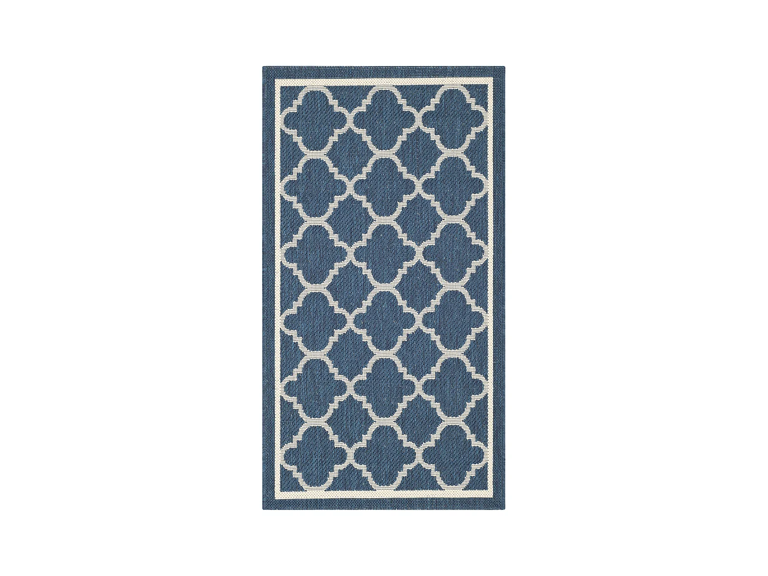 Tapis Bleu Marine/Neutre 122 X 170 cm - Bleeker