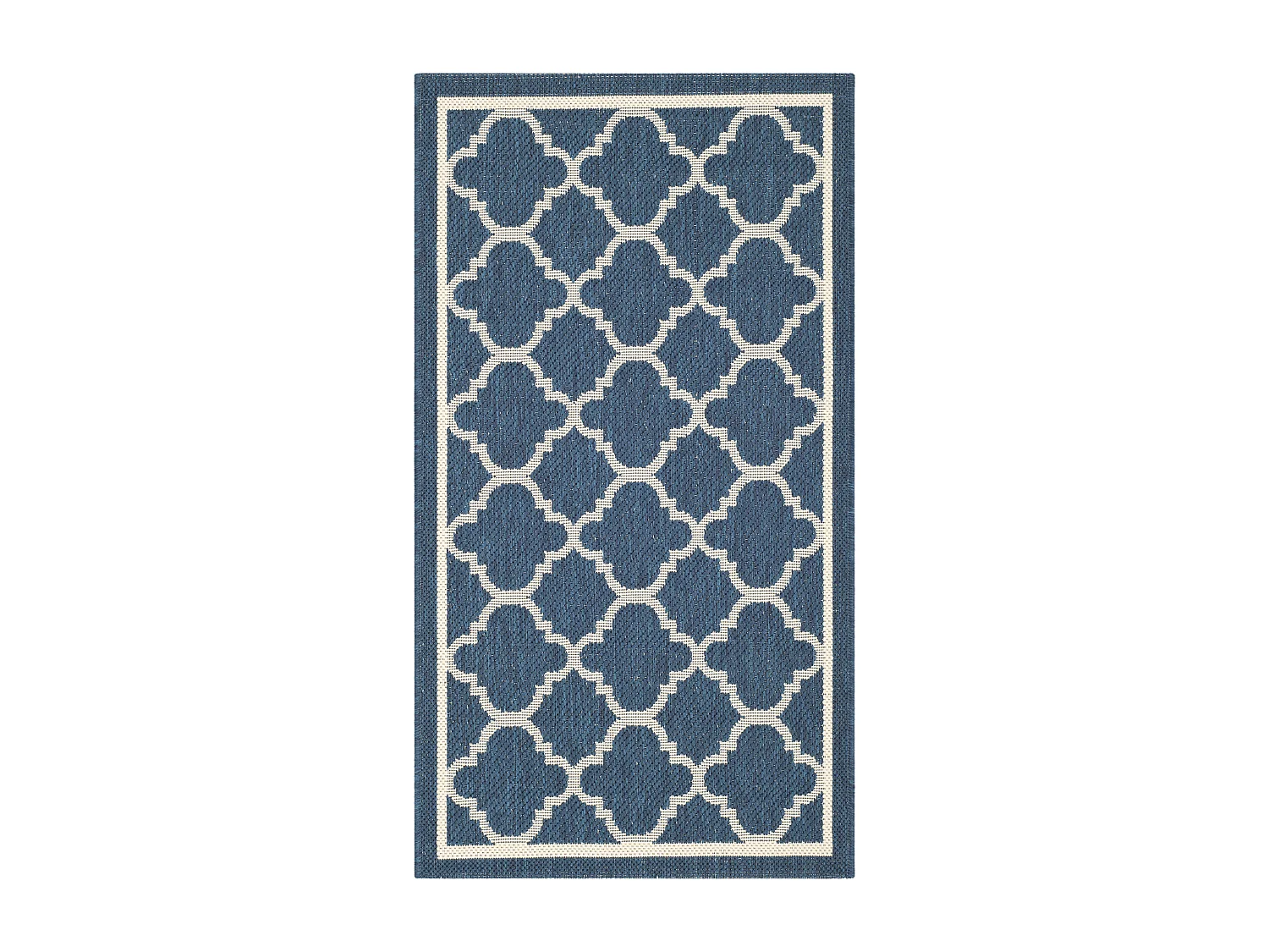 Tapis Bleu Marine/Neutre 122 X 170 cm - Bleeker