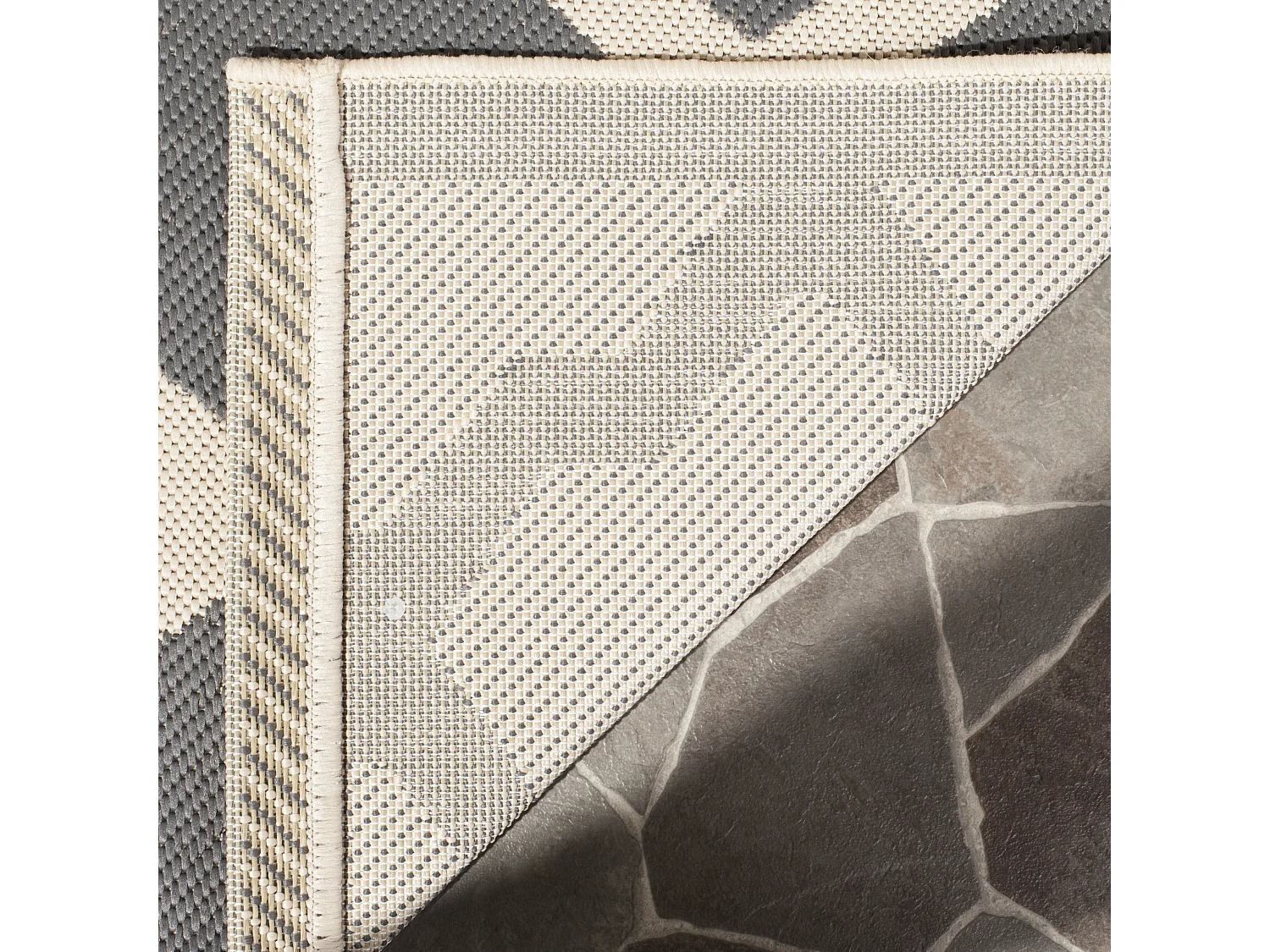 Tapis Gris/Neutre 122 X 170 cm - Samanna