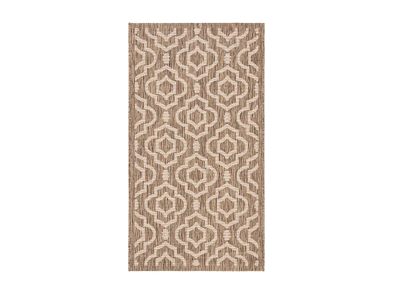 Tapis Marron/Neutre 79 X 152 cm - Mykonos