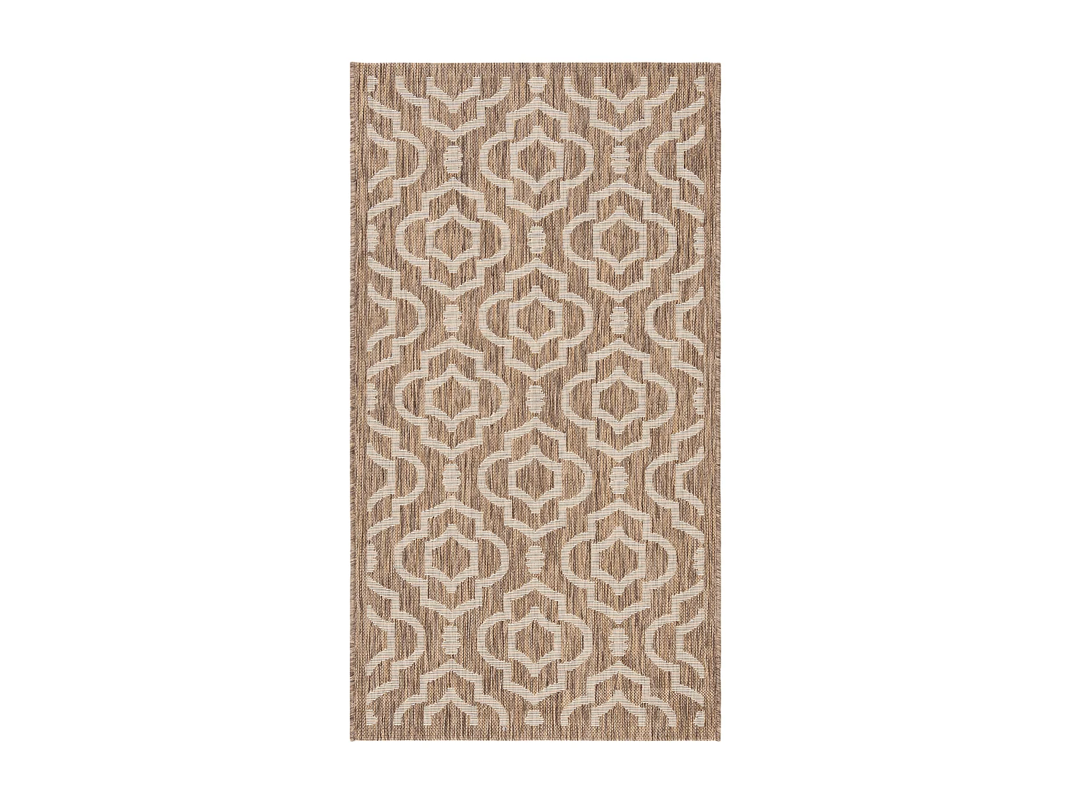 Tapis Marron/Neutre 79 X 152 cm - Mykonos