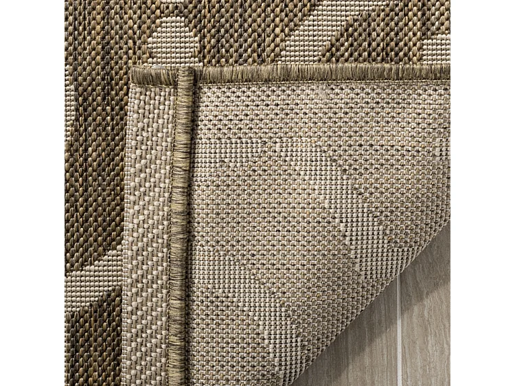 Tapis Marron/Neutre 79 X 152 cm - Mykonos