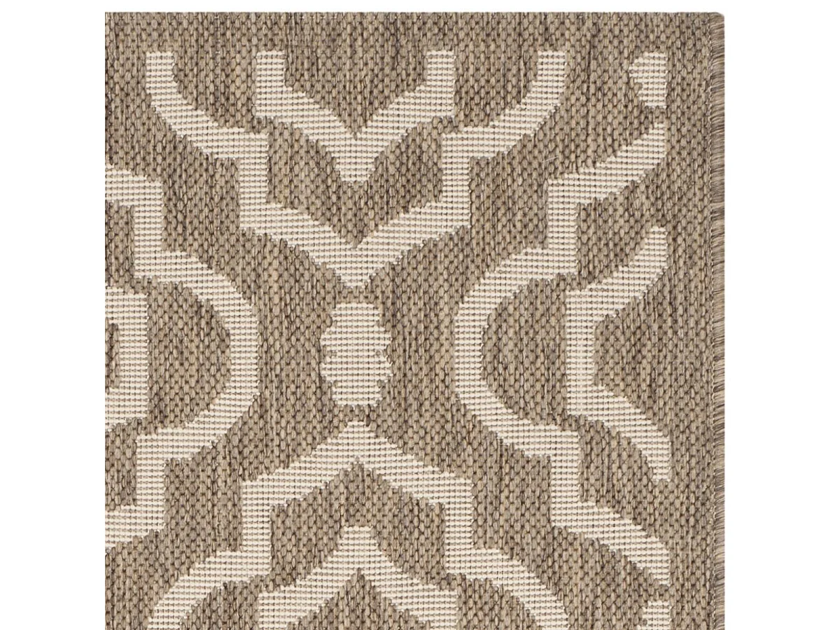 Tapis Marron/Neutre 79 X 152 cm - Mykonos