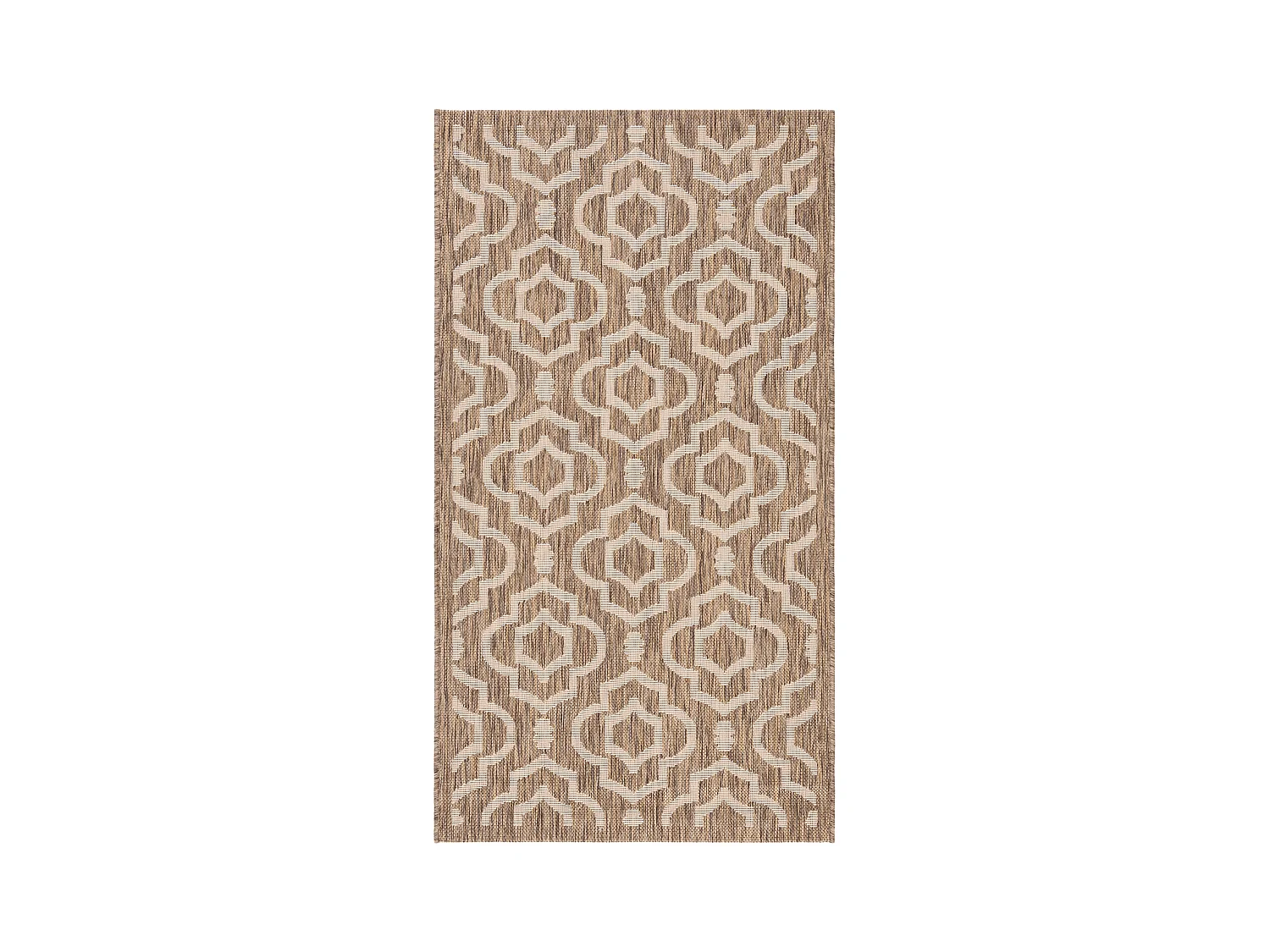 Tapis Marron/Neutre 79 X 152 cm - Mykonos