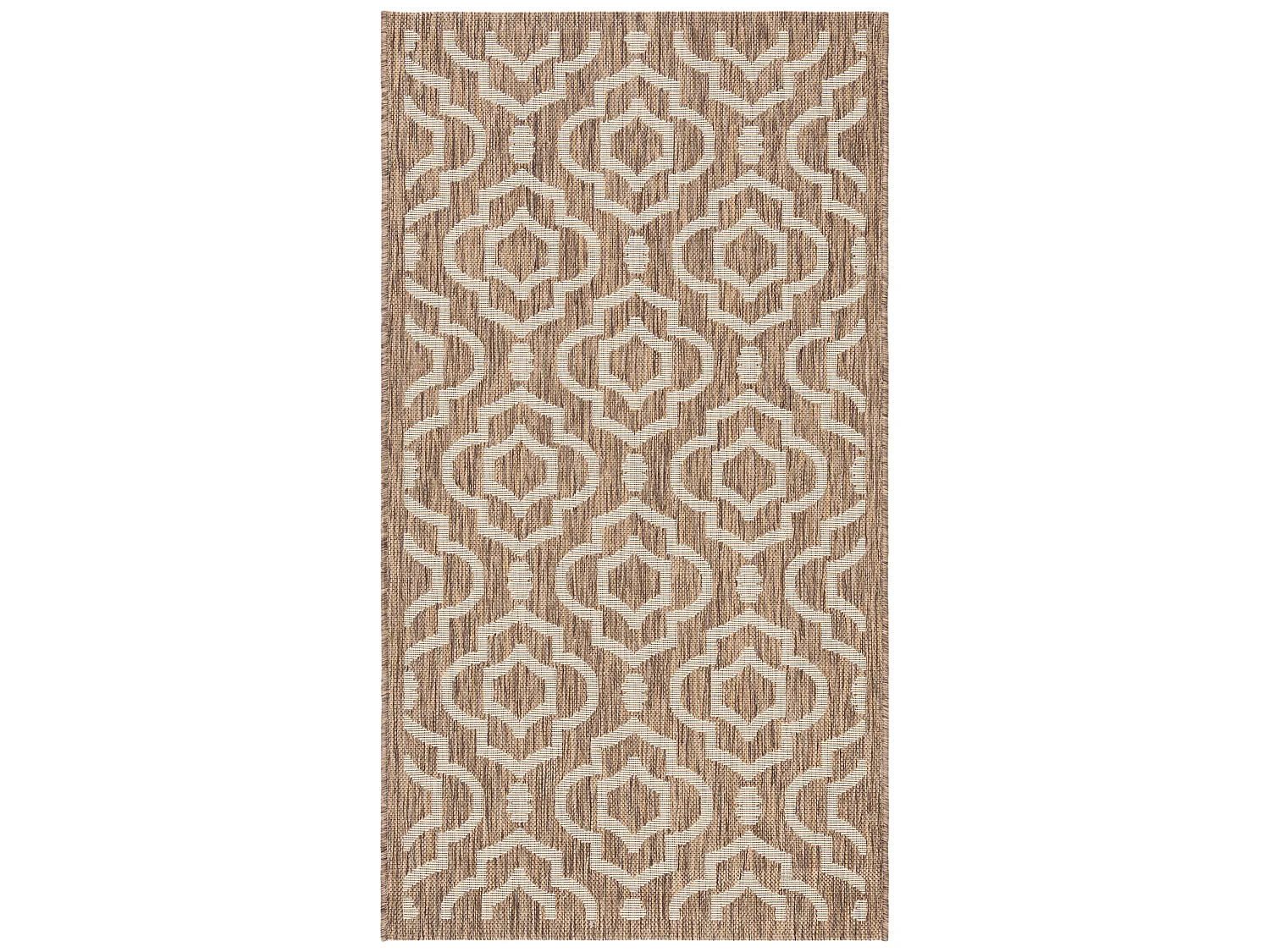Tapis Marron/Neutre 79 X 152 cm - Mykonos