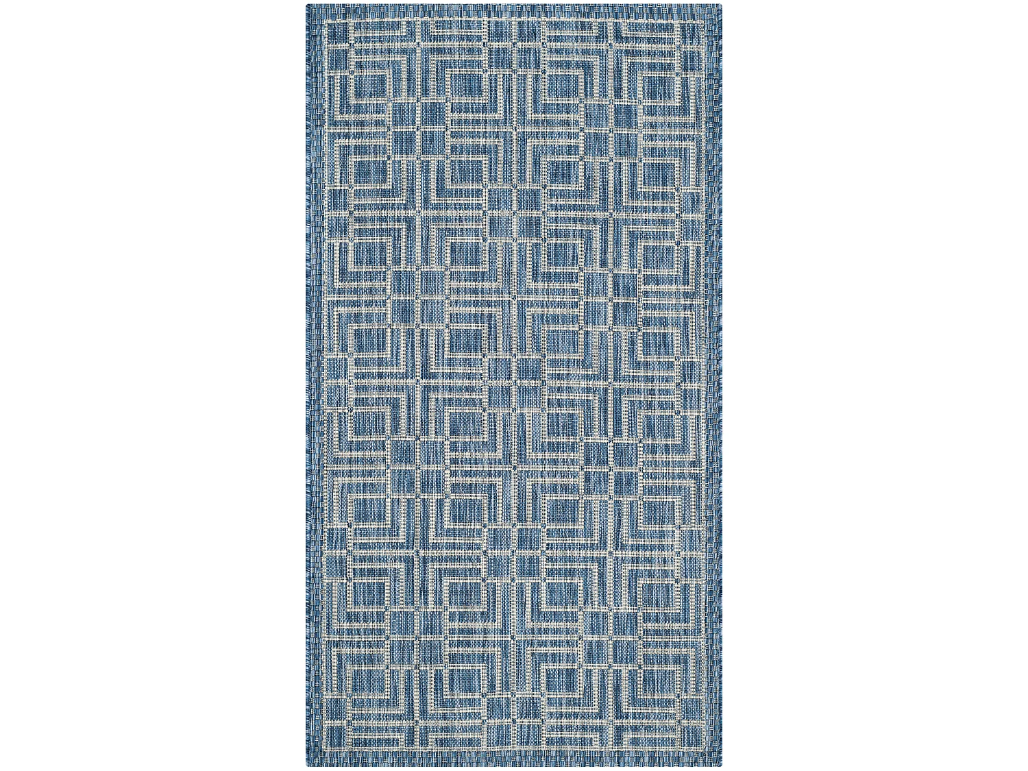 Tapis Bleu Marine/Gris 79 X 152 cm - Nantucket
