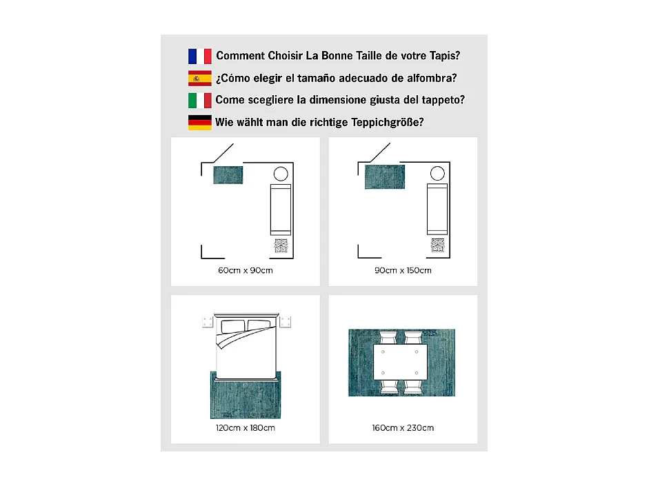 Tapis Neutre/Marron 201 X 201 cm - Lipari