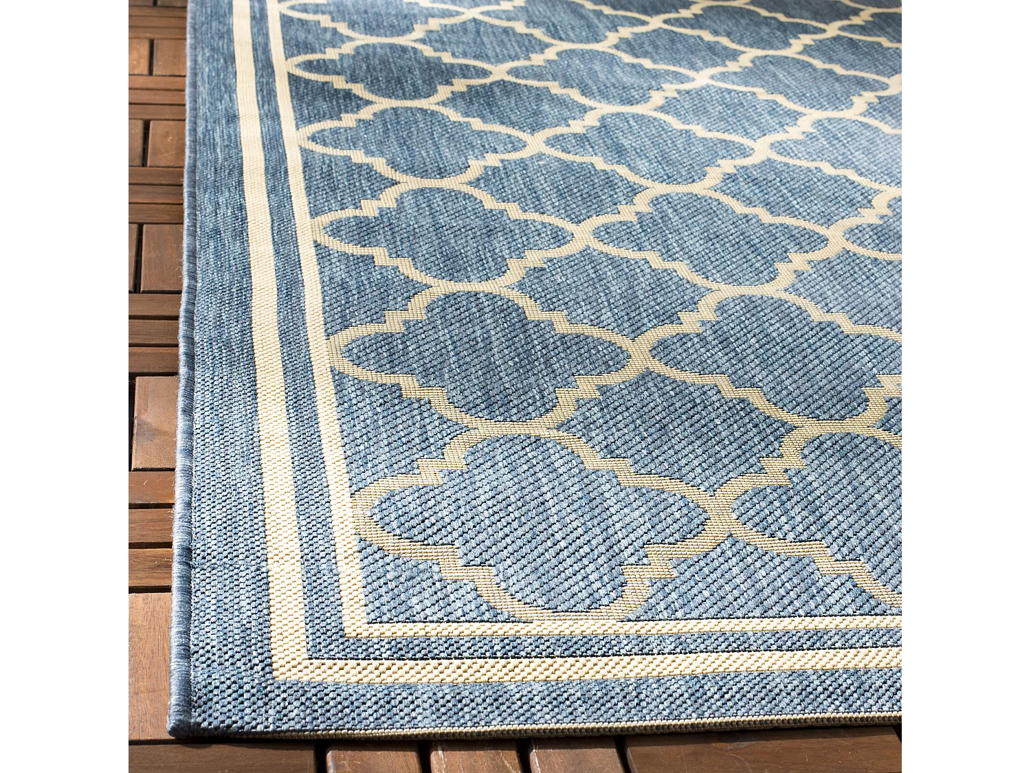 Tapis Bleu/Neutre 160 X 231 cm - Bleeker