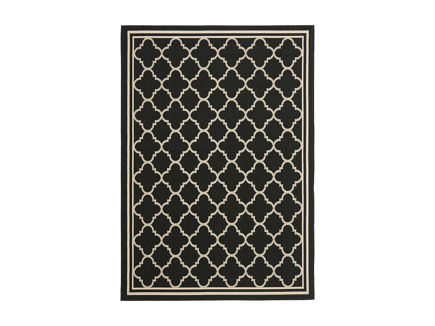 Tapis Noir/Neutre 201 X 290 cm - Bleeker