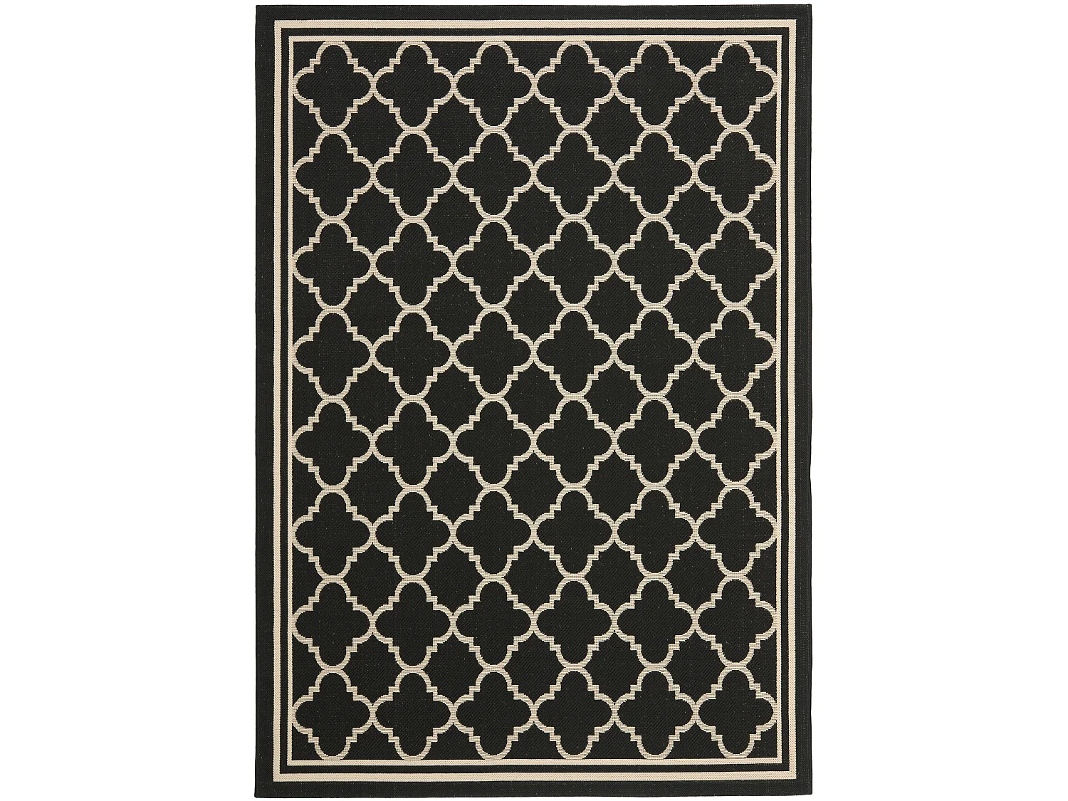 Tapis Noir/Neutre 201 X 290 cm - Bleeker