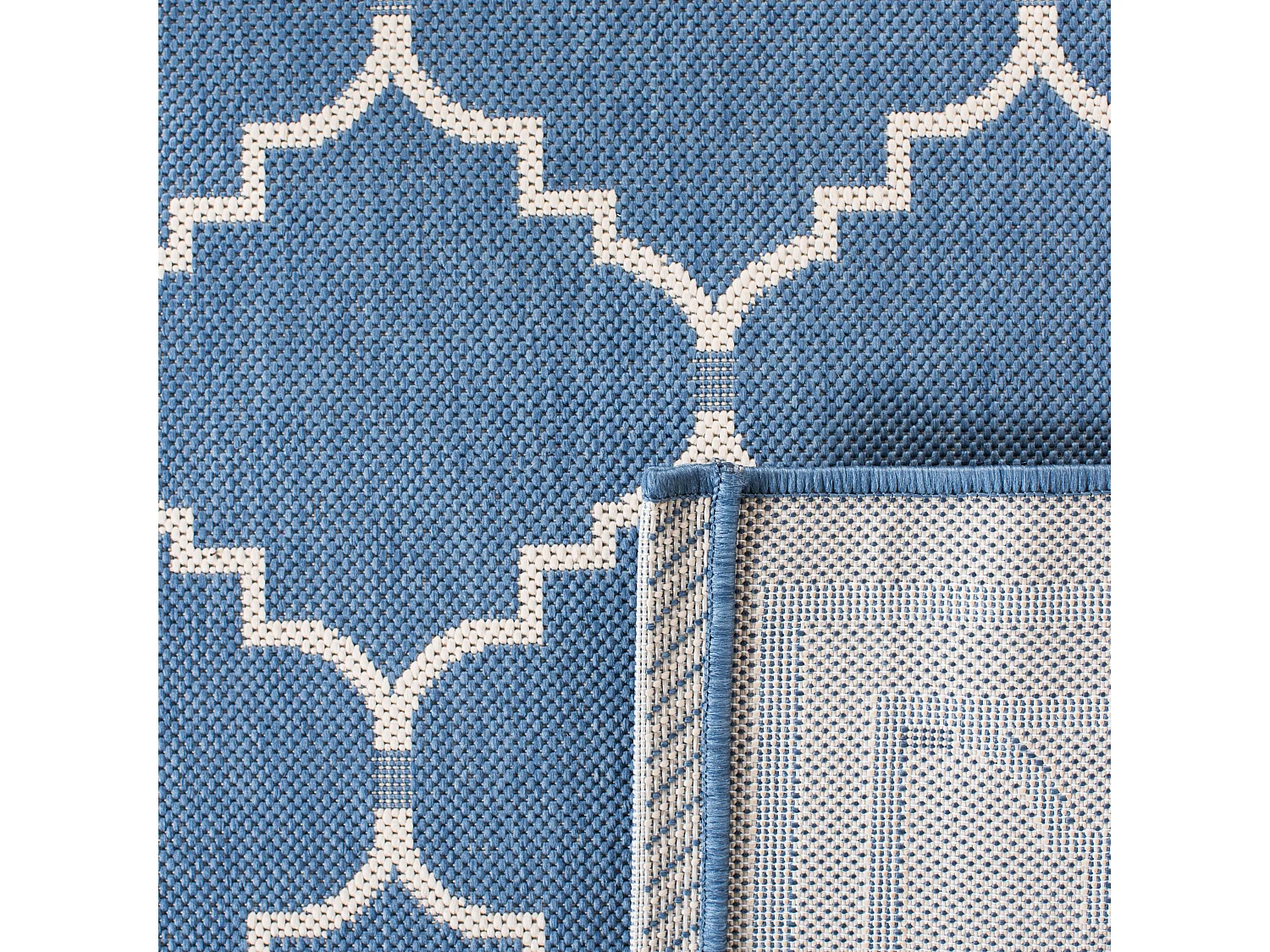 Tapis Bleu/Neutre 122 X 170 cm - Oriah