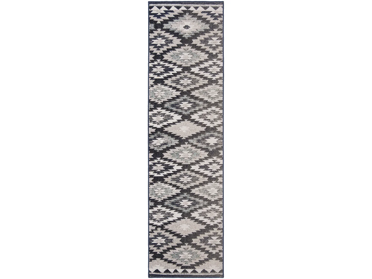 Tapis Gris/Noir 69 X 244 cm - Lailee