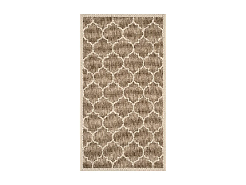 Tapis Marron/Neutre 79 X 152 cm - Arista