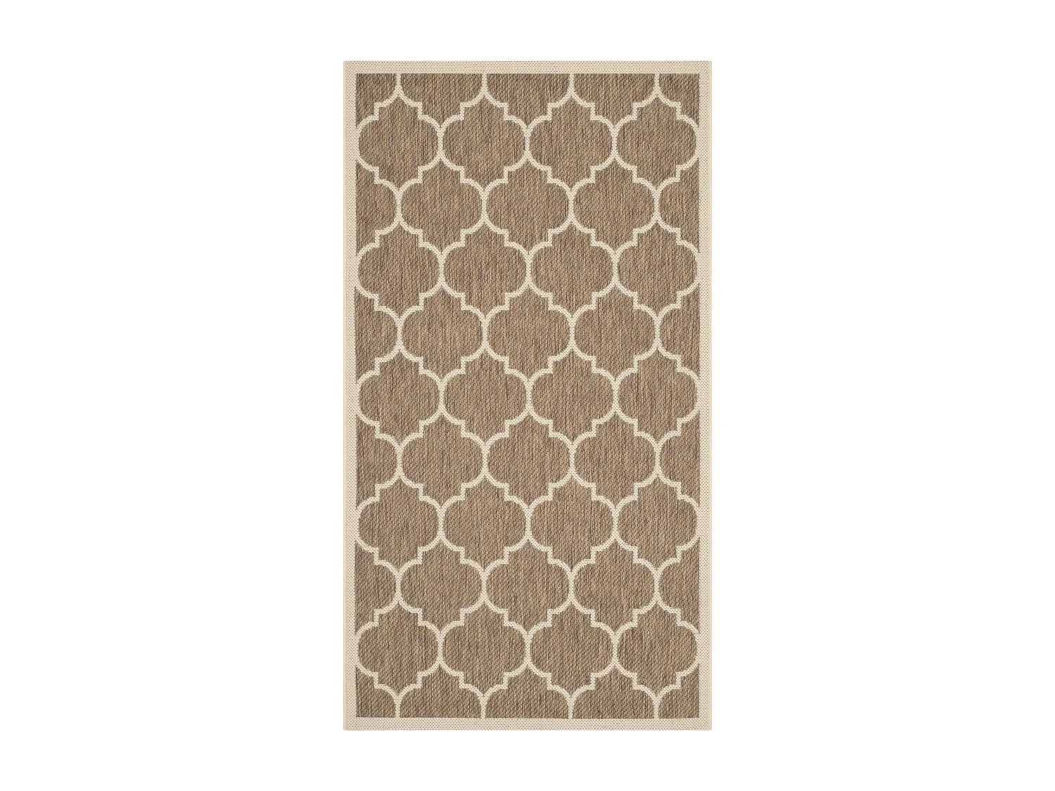 Tapis Marron/Neutre 79 X 152 cm - Arista