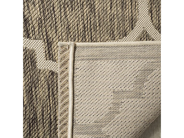 Tapis Marron/Neutre 79 X 152 cm - Arista