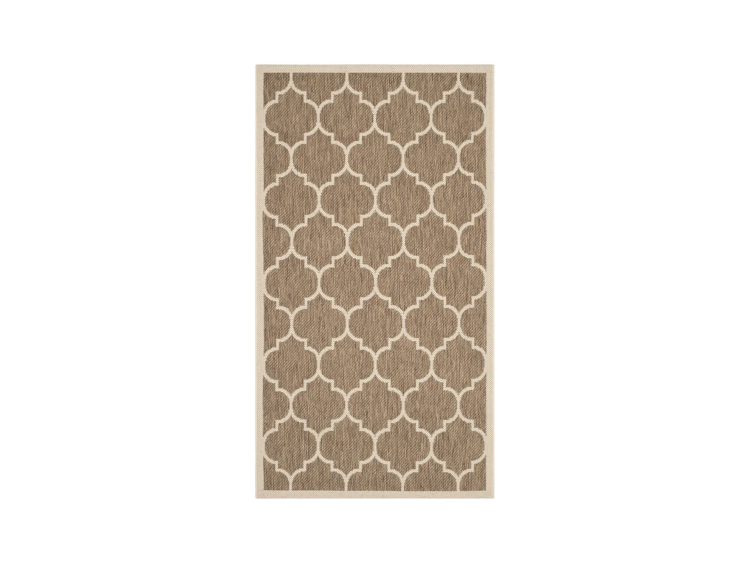 Tapis Marron/Neutre 79 X 152 cm - Arista